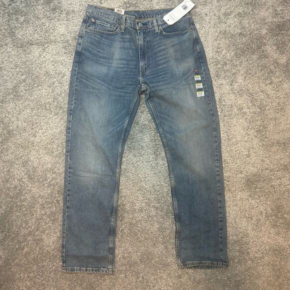 Levi’s 514 Straight Size 36x32 Regular Fit Jeans Pants Casual Men's Denim - Picture 2 of 7